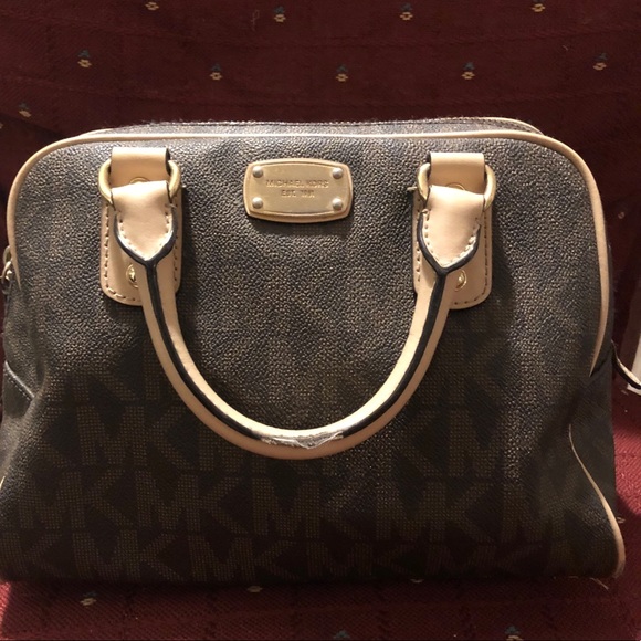 Michael Kors brown purse - Picture 1 of 7
